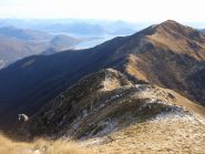 la cresta percorsa dal poggio Croce