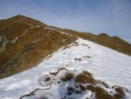 in discesa verso l'alpe Nuova