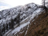 04 - l'ultimo traverso fatto per la cresta