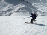 Discesa sul Colle Valcavera