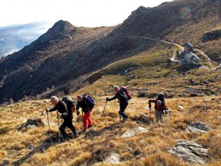 Cavallaria e Pian dei Muli già alle spalle