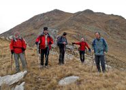 Al Colle tra il Gregorio e le Colme-Al centro la dorsale scesa