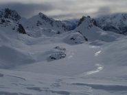 dai pressi del Colle, vista sui Laghi Sup. di Roburent
