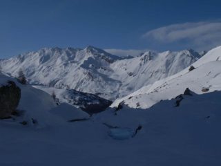 punto dove si incontra il Vallone dell'Oronaye