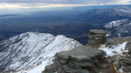 Vista sulla pianura...