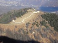 Sella Morteis e osservatorio in costruzione.