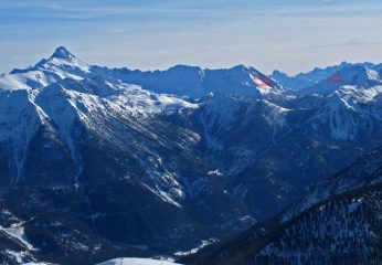 La cima vista dal Fort di Lenlon