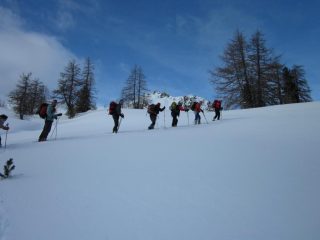 gruppo in salita