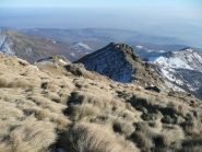 Punta Frera e Monte Calvo dalla dorsale per il Verzel