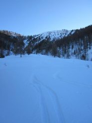 bella radura sopra gli Chalet du vallon