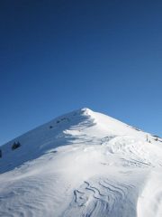 ultimo tratto della dorsle che porta in cima