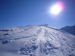 manca pochissimo alla vetta...