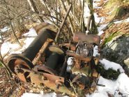 Resti della teleferica di Moje