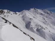 uno sguardo verso Tre Chiosis e q. 2931 o cima Jacolus 