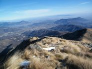 Panorama verso la pianura