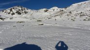il grande pianoro nevoso a quota 2150 m. (26-12-2011)