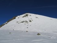 Il ripido pendio finale