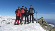 Franco, Stelvio, Maria Carla e Andrea81 in vetta ! (26-12-2011)