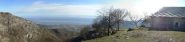 vista dall'abbazia verso Borghetto S.S.