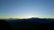 tramonto in punta dalle Placche Gialle