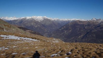 verso la catena del Rosa