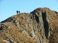 discesa da cima biolley al colle della cima