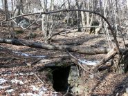 Entrata tunnel sotto Pian Obert