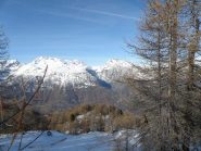 Panorama prima della discesa