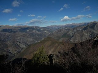 dalla vetta, vista verso NW