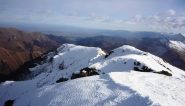 La panoramica cresta verso il Monte Crosetta