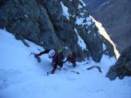 Mario e Michele nei  risalti  superiori