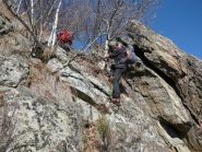 evoluzioni sul passaggio obligato x la testa di pertia