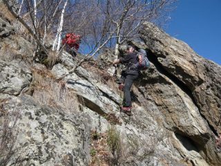 evoluzioni sul passaggio obligato x la testa di pertia