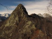 ci si avvicina alla testa di pertia