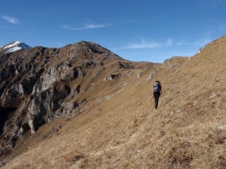 la cima in vista