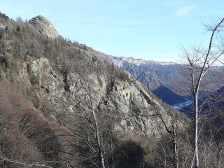 Il bec di Mea e la sua parete ovest