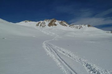 a metà discesa