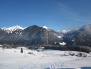 i bellissimi pratoni all'inizo della gita