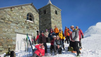 gruppo al Santuario di Clavalitè