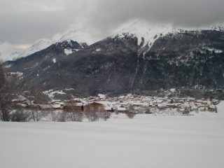 Aussois visto dall'Ortet