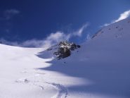 bonne neige sotto il col de Viraysse