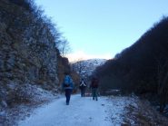 primo tratto su strada