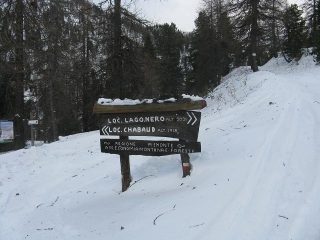 bivio per Colle Chabeaud