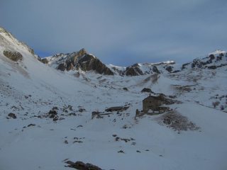 Poco prima di imboccare a sx il Vallone del Maurin
