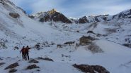 l'arrivo alle Grange Collet (7-1-2012)