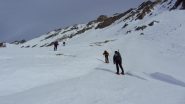 salendo verso la base del pendio-canale del versante Sud della Cialancion (7-1-2012)