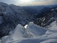 Lago di Agaro dalla cima