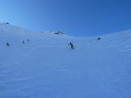 Neve ventata portante in centro vallone