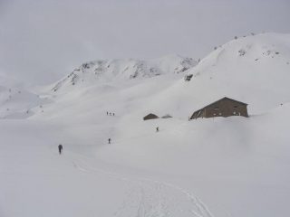 arrivando all'alpeggio