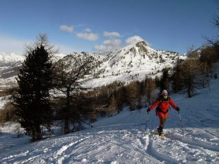 Poco sotto il Colle Bourget